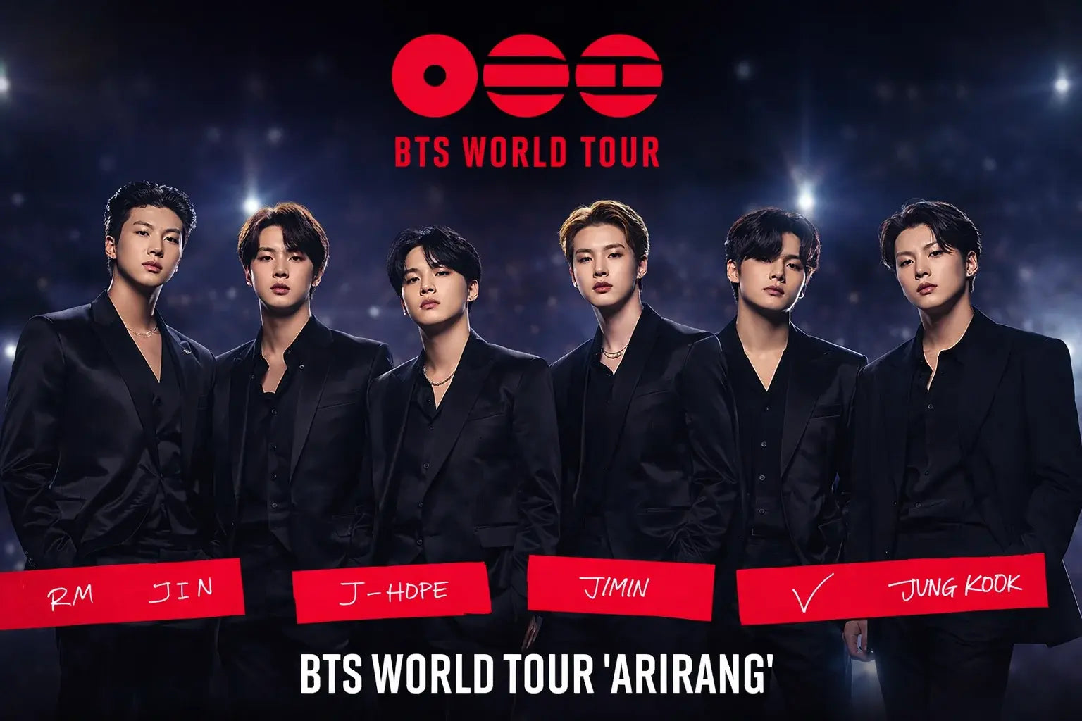 BTS STADE DE FRANCE - 18 JUILLET 2026